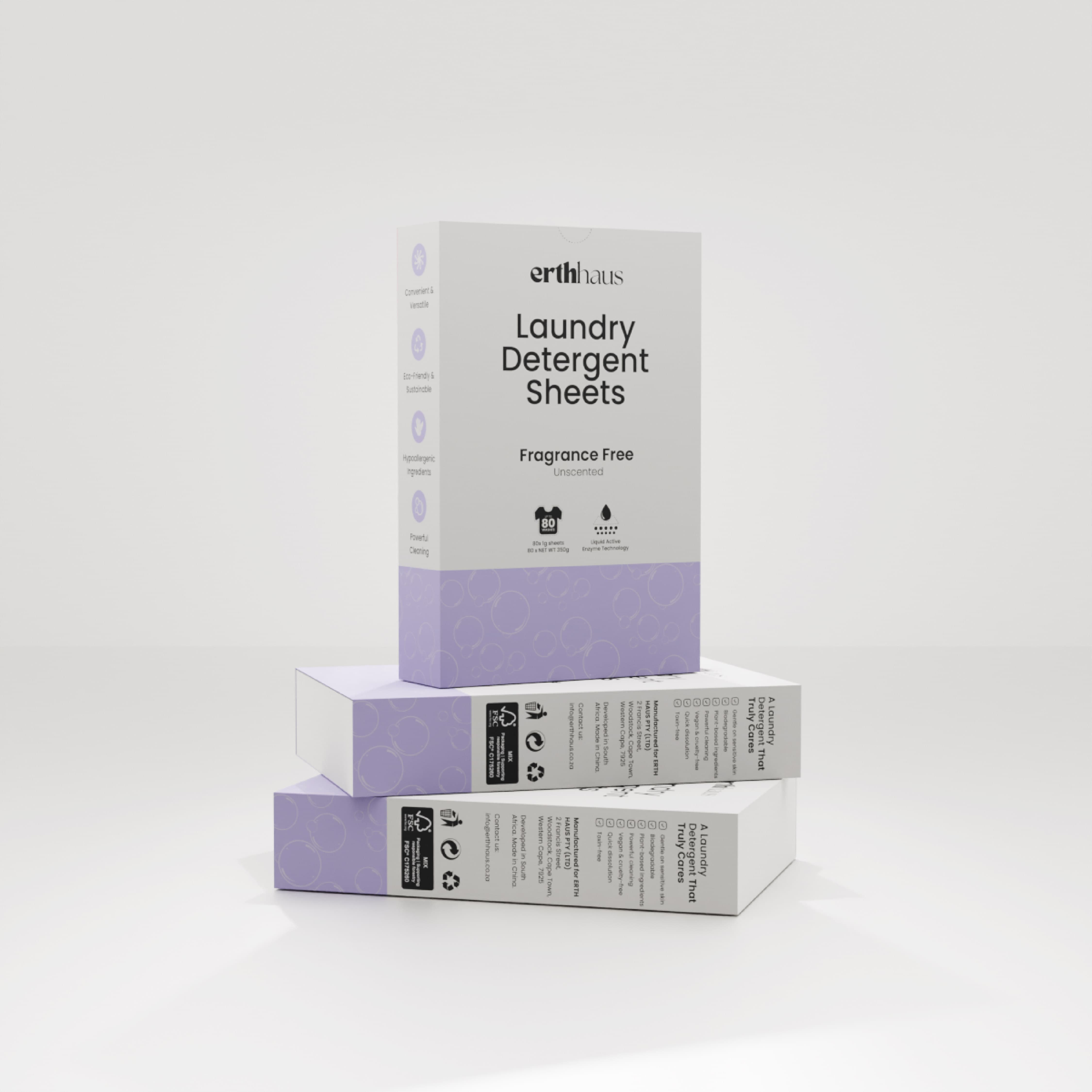 Laundry Detergent Sheets 3 Pack