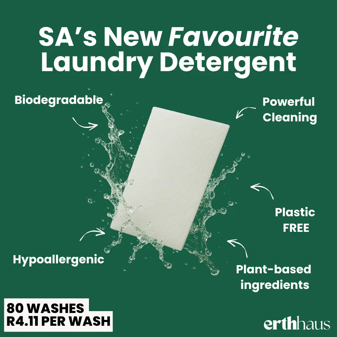 Erthhaus Eco-friendly Laundry Detergent Sheets
