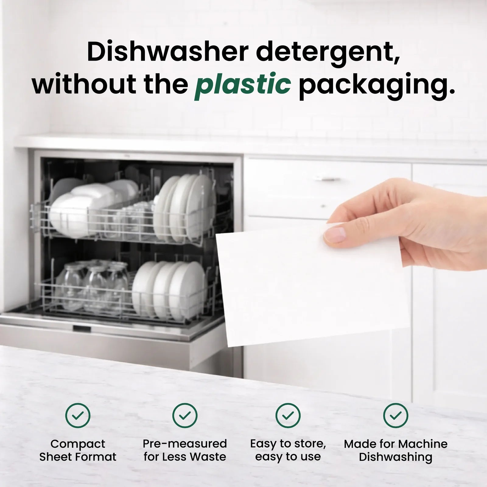 Erthhaus Eco-Friendly Dishwasher Sheets (80 washes)