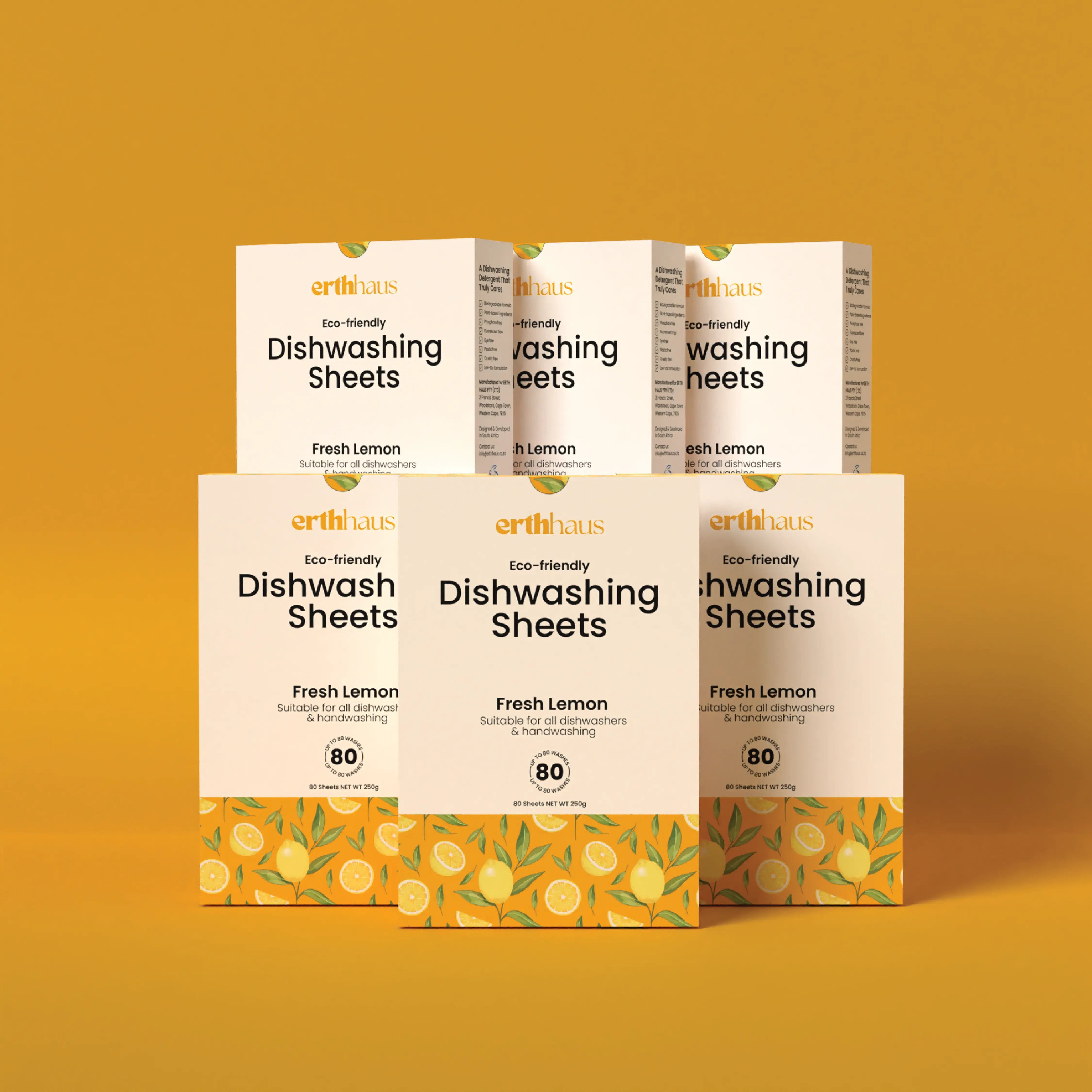 Erthhaus Eco-Friendly Dishwasher Sheets (80 washes)